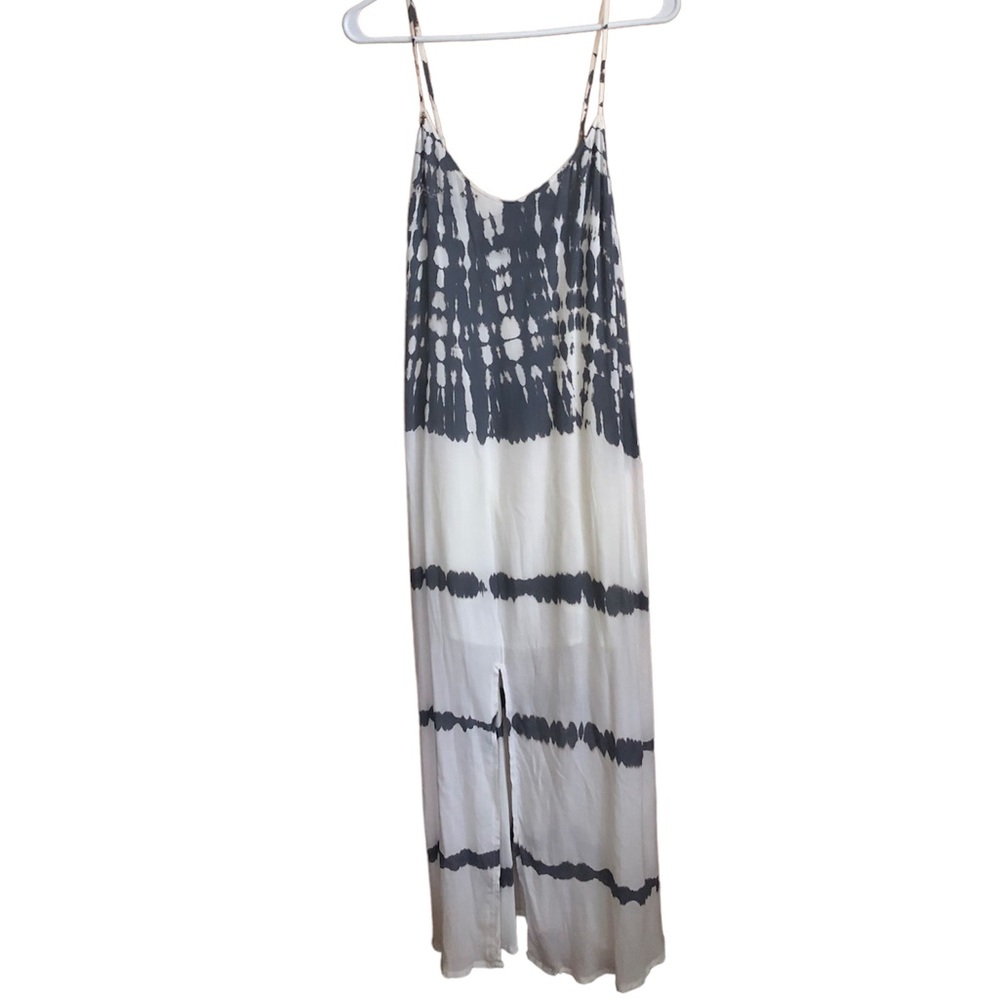 Pineapples Hawaii Tie Dyed Maxi Dress L